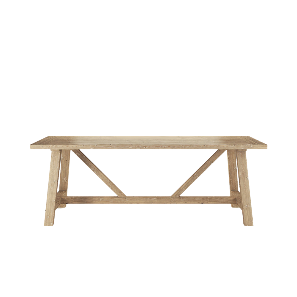 American oak table